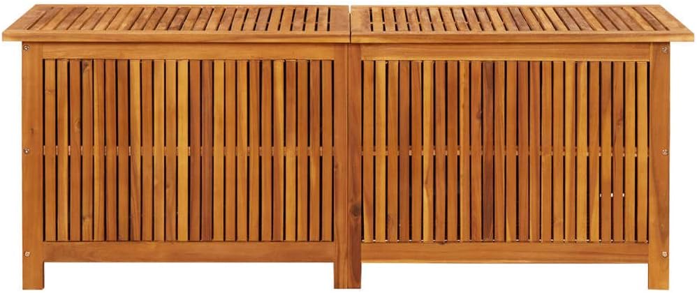 Acacia Wood Lift Top Outdoor Storage Bench