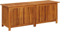 Acacia Wood Lift Top Outdoor Storage Bench