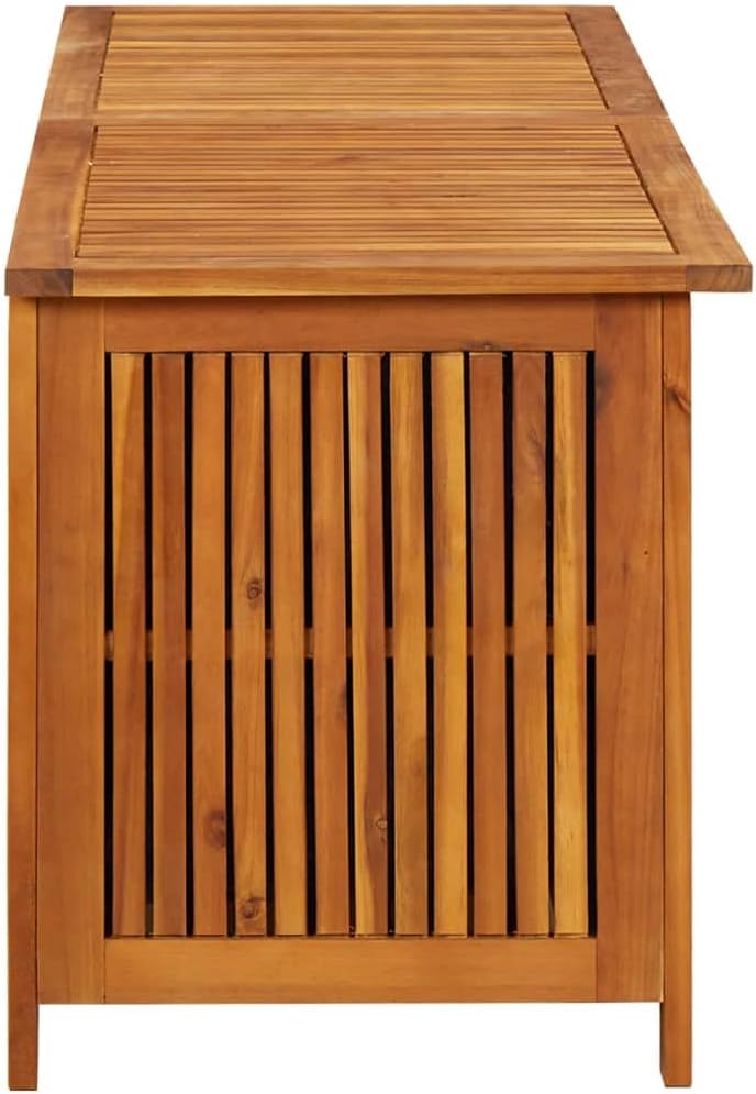 Acacia Wood Lift Top Outdoor Storage Bench